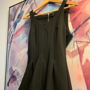 J. Crew A Line Dress Knit Sleeveless Black 6